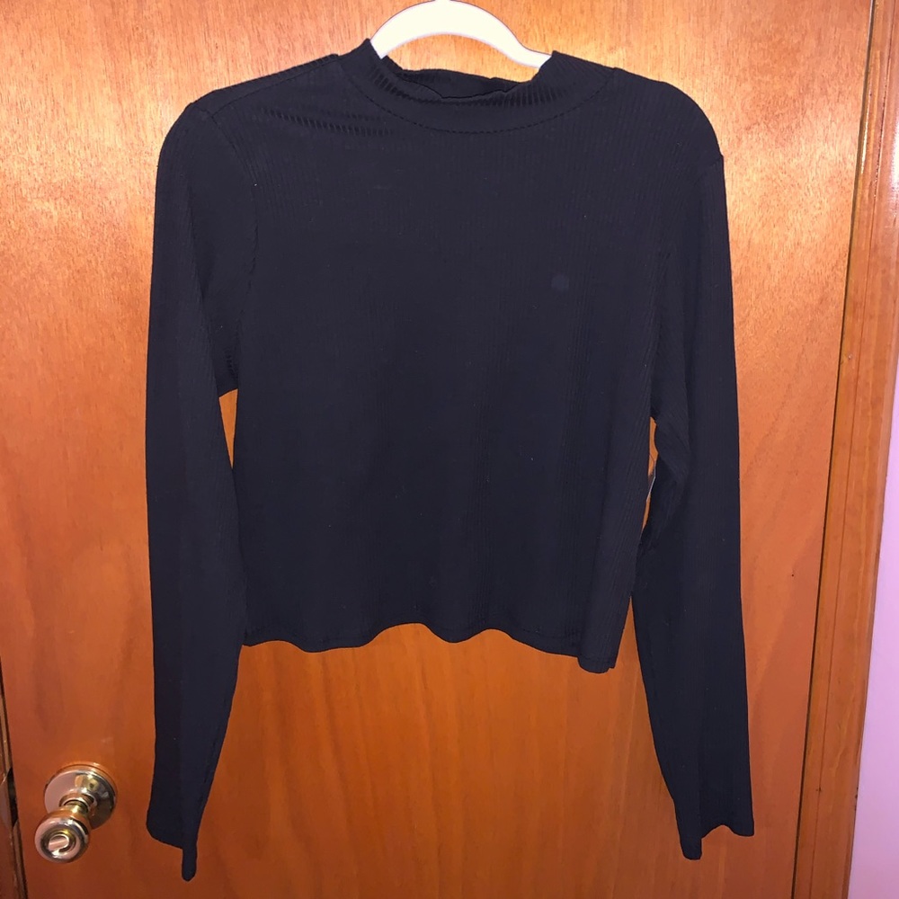 Long Sleeve Crop Top